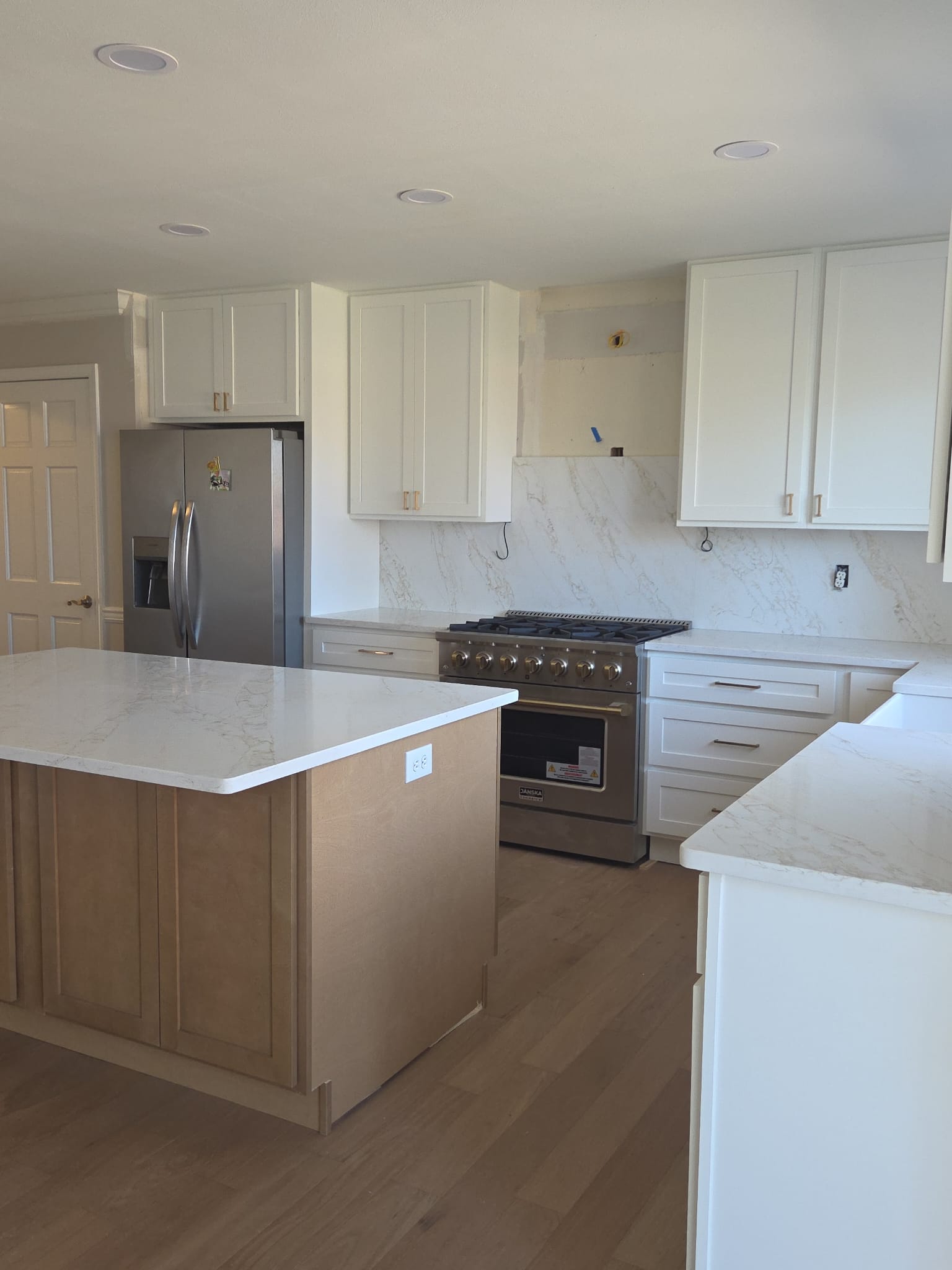 Granite kitchen counter